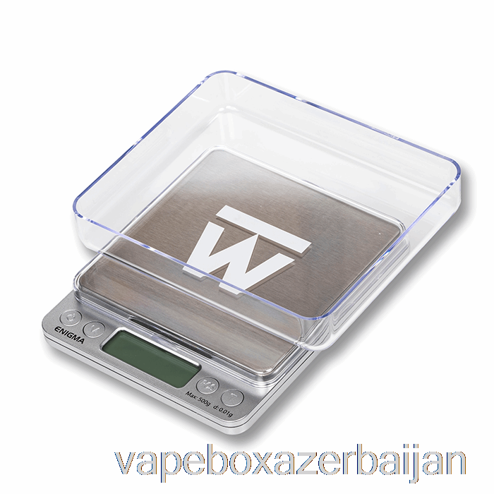 E-Juice Vape Truweigh Enigma Digital Mini Scale Silver